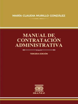 cover image of Manual de contratación administrativa